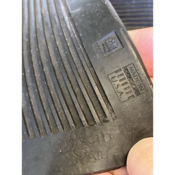 Genuine GM 1975-81 FIREBIRD TRANS AM Black/Rubber FLOOR MAT SET Made in the USA - Picture 9 of 12